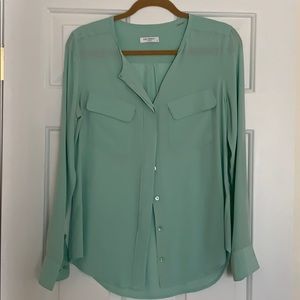 Mint Equipment Blouse